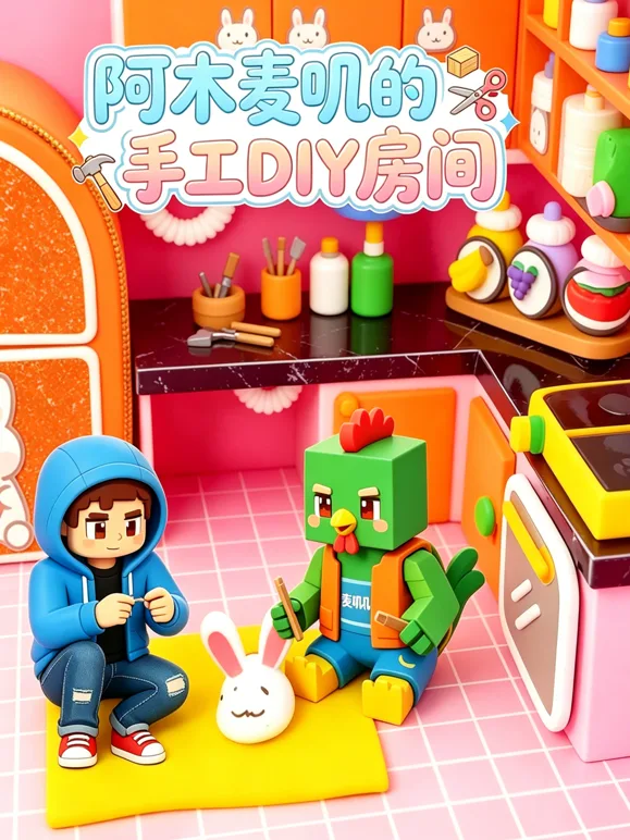 阿木麦叽的手工DIY房间